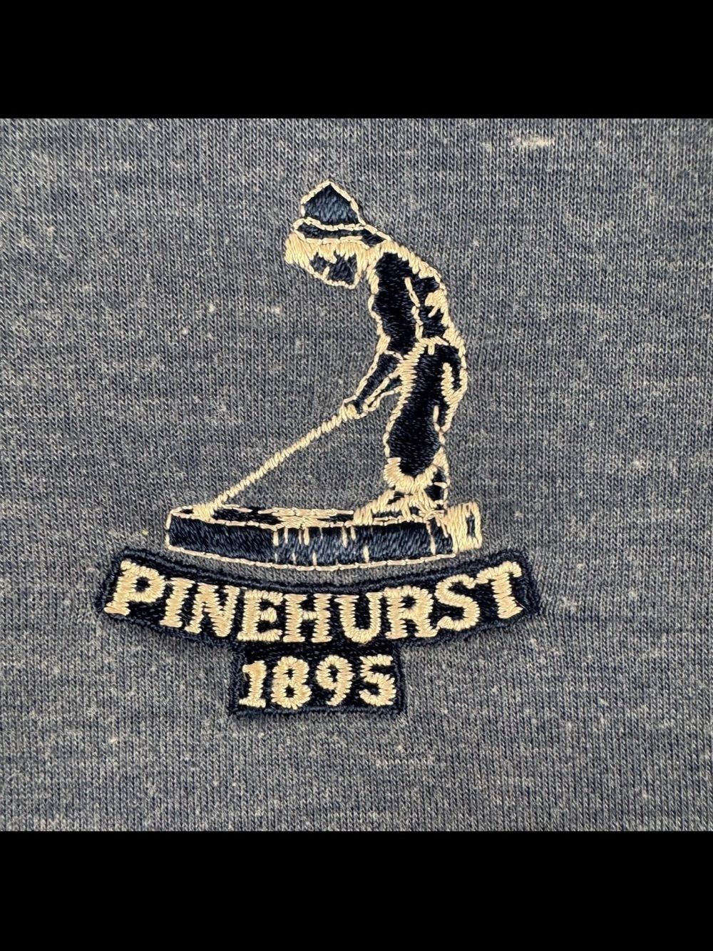 Adidas Pinehurst Men’s Blue Golf Polo Shirt - Picture 3 of 6